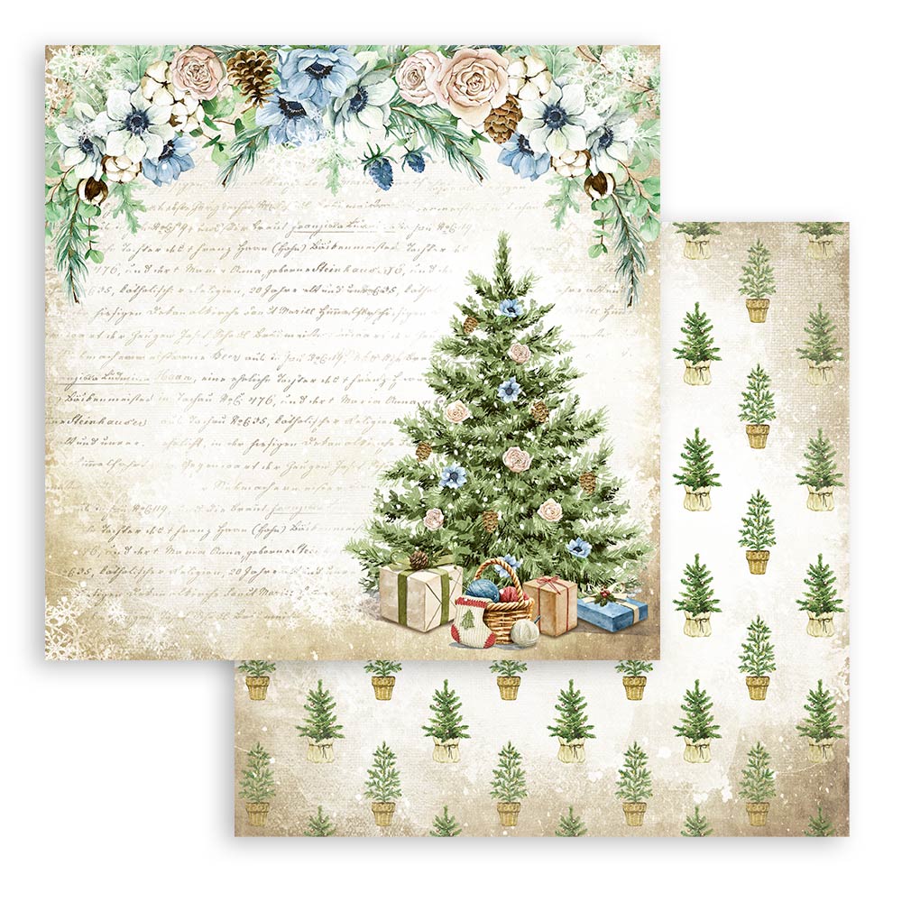 Cozy Winter -  12X12 Inch - Double Sided Paper Pad - Stamperia