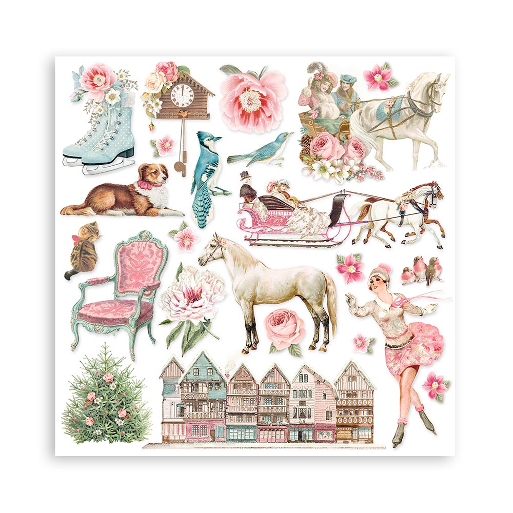 Sweet Winter - 12x12 Inch - Double-Sided Paper Pad - Stamperia
