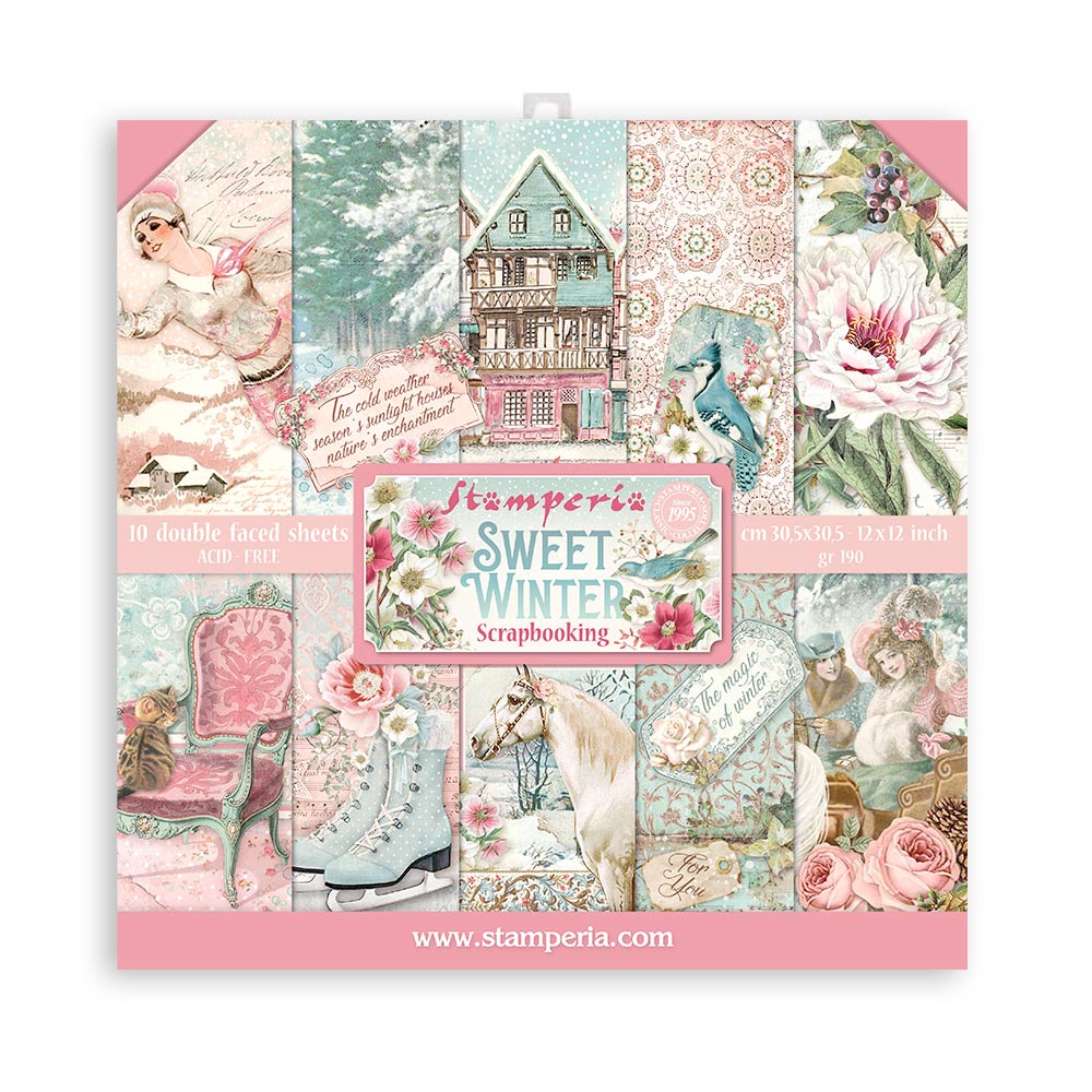 Sweet Winter - 12x12 Inch - Double-Sided Paper Pad - Stamperia