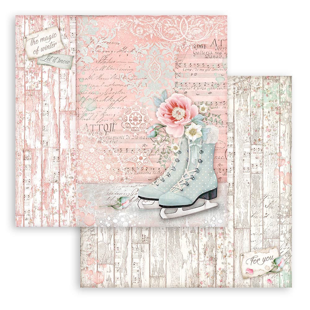 Sweet Winter - 12x12 Inch - Double-Sided Paper Pad - Stamperia