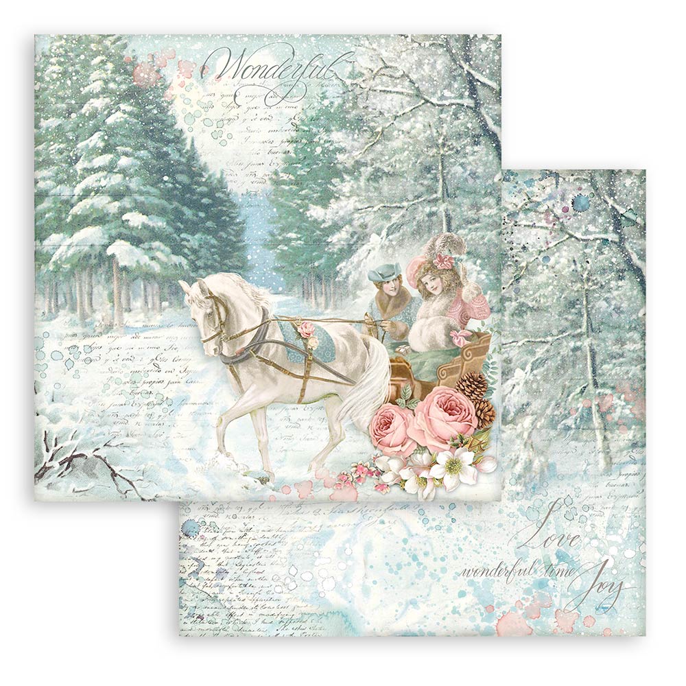 Sweet Winter - 12x12 Inch - Double-Sided Paper Pad - Stamperia