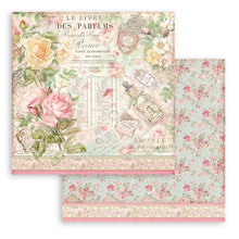6x6 Inch - Rose Parfum - Scrapbooking Pad - Stamperia