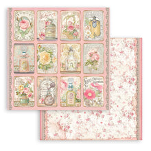 12x12 Inch - Rose Parfum - Scrapbooking Pad - Stamperia