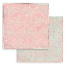 12x12 Inch - Background Selection - Rose Parfum - Scrapbooking Pad - Stamperia