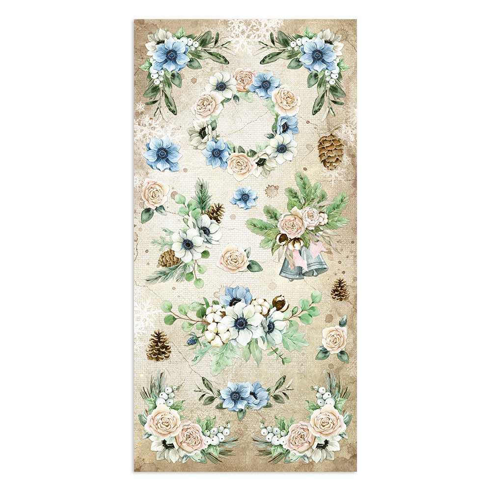 Home For The Holidays - Collectables - 6x12 Inch - Double Sided Paper - Stamperia