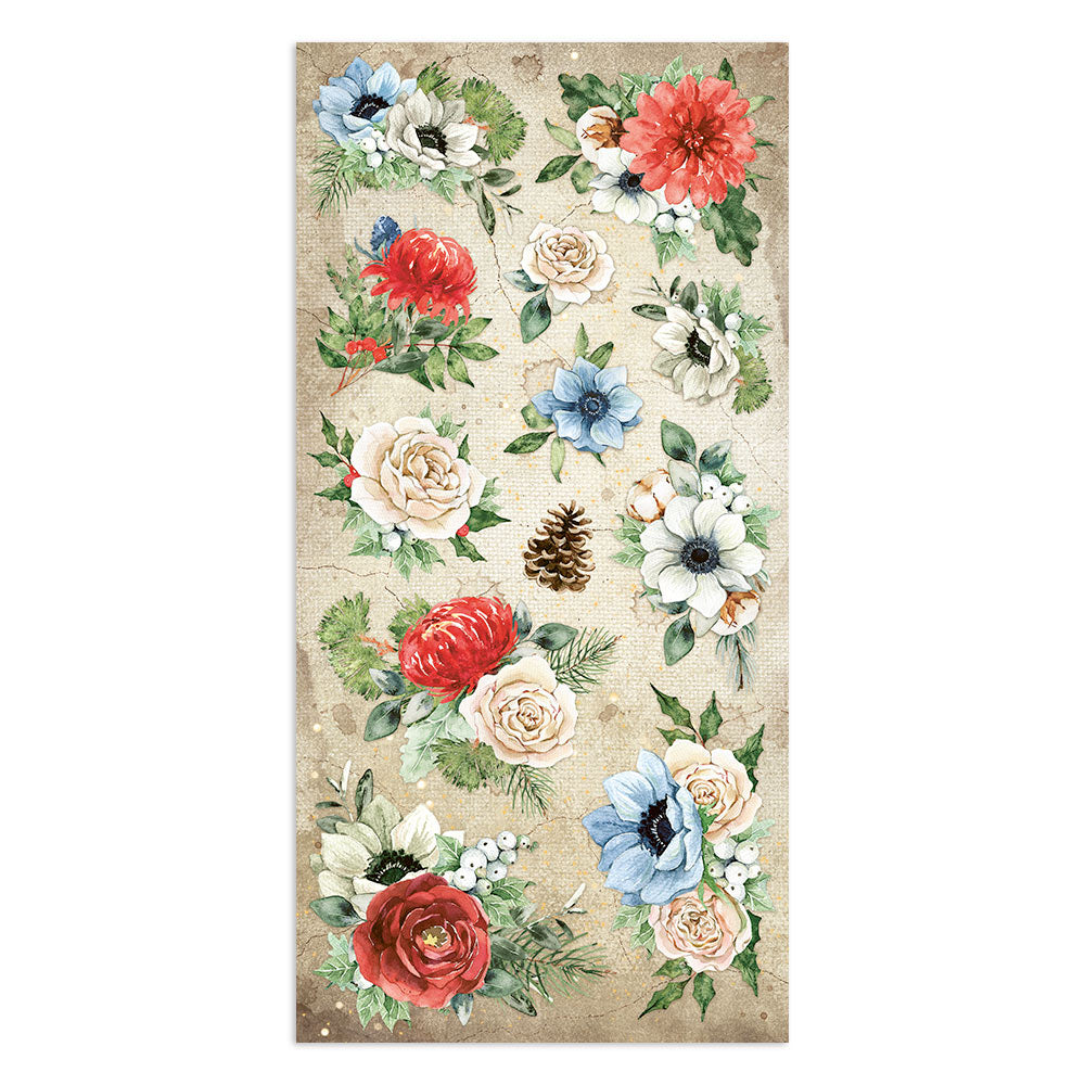 Home For The Holidays - Collectables - 6x12 Inch - Double Sided Paper - Stamperia