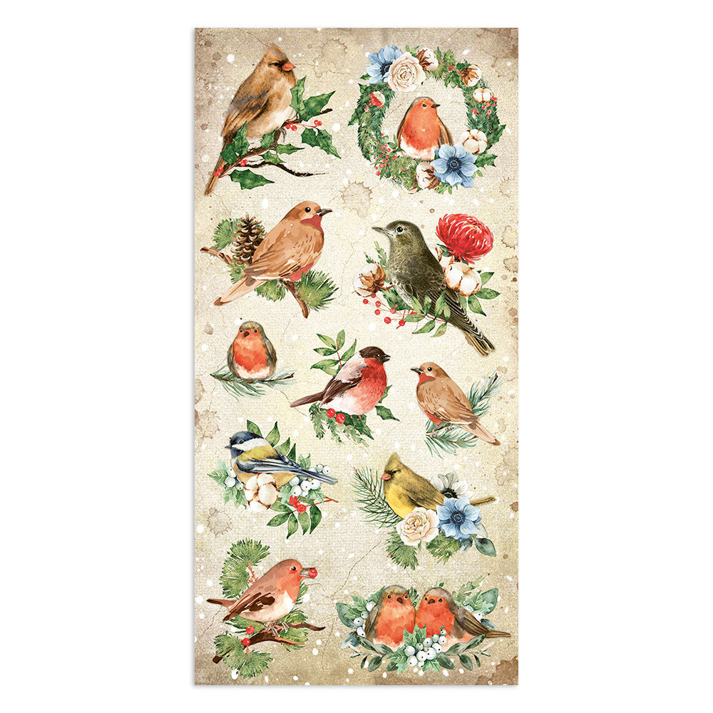 Home For The Holidays - Collectables - 6x12 Inch - Double Sided Paper - Stamperia