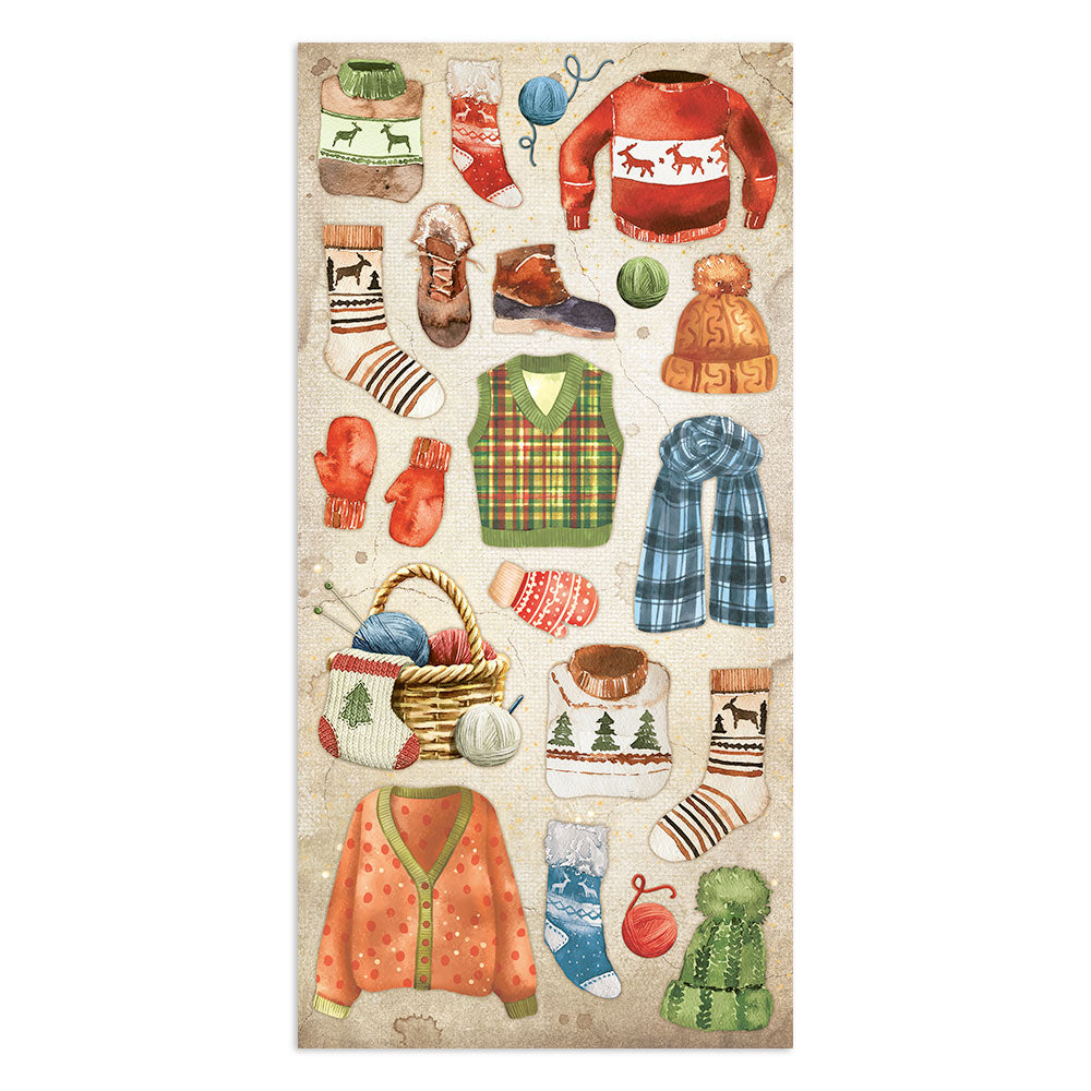 Home For The Holidays - Collectables - 6x12 Inch - Double Sided Paper - Stamperia