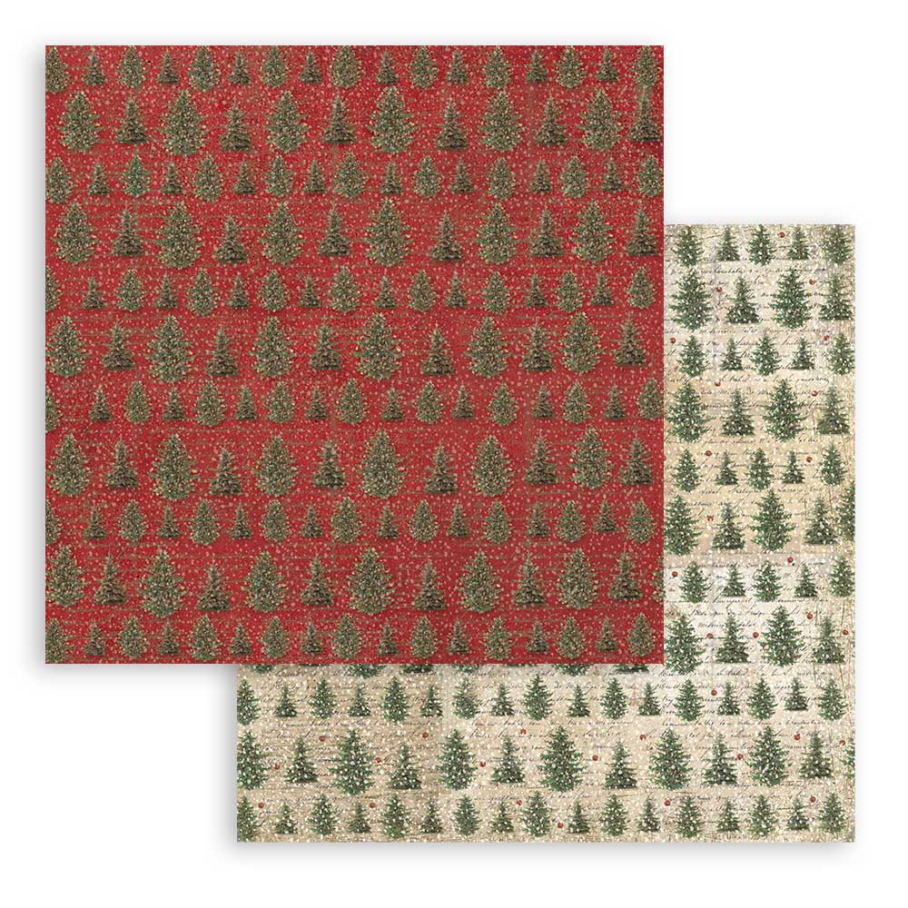 Classic Christmas - 6x6 Inch - Double Sided Paper Pad  - Stamperia