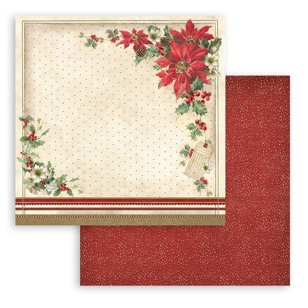 Classic Christmas - 6x6 Inch - Double Sided Paper Pad  - Stamperia