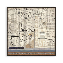 Stamperia - Bauhaus - Scrapbooking Pad - 10 Sheets  - 12x12 Inch