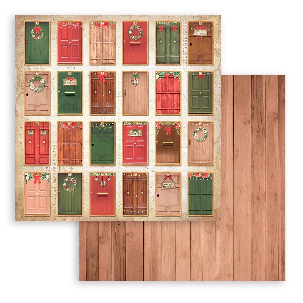 Home For The Holidays - 6x6 Inch - Double Sided Paper Pad - Stamperia