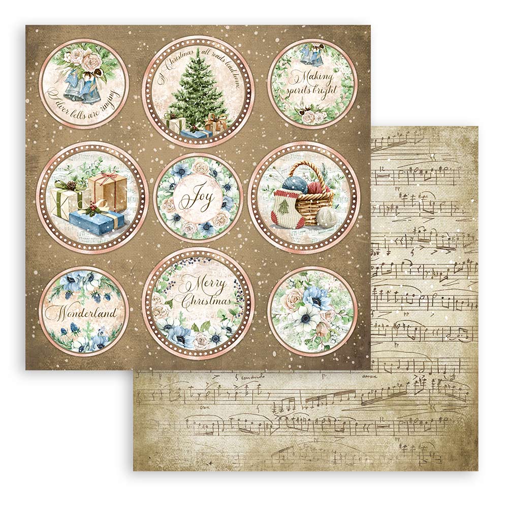 Cozy Winter - Double Sided Paper Pad 6x6 Inch - Stamperia