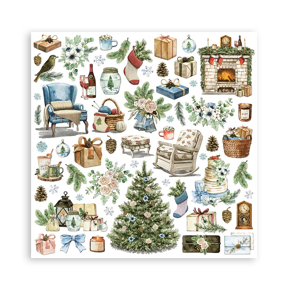 Cozy Winter - Double Sided Paper Pad 6x6 Inch - Stamperia