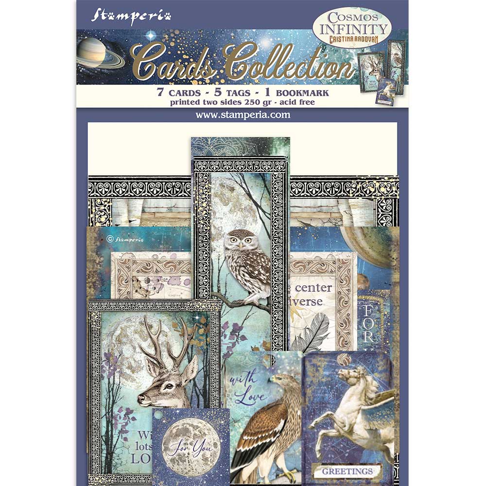 Cosmos Infinity - Cards Collection - Stamperia