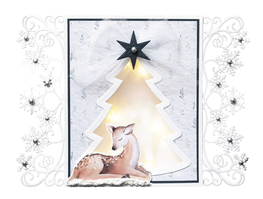 6x4 Christmas Tree Die - Cutting Dies - Essentials - Studio Light