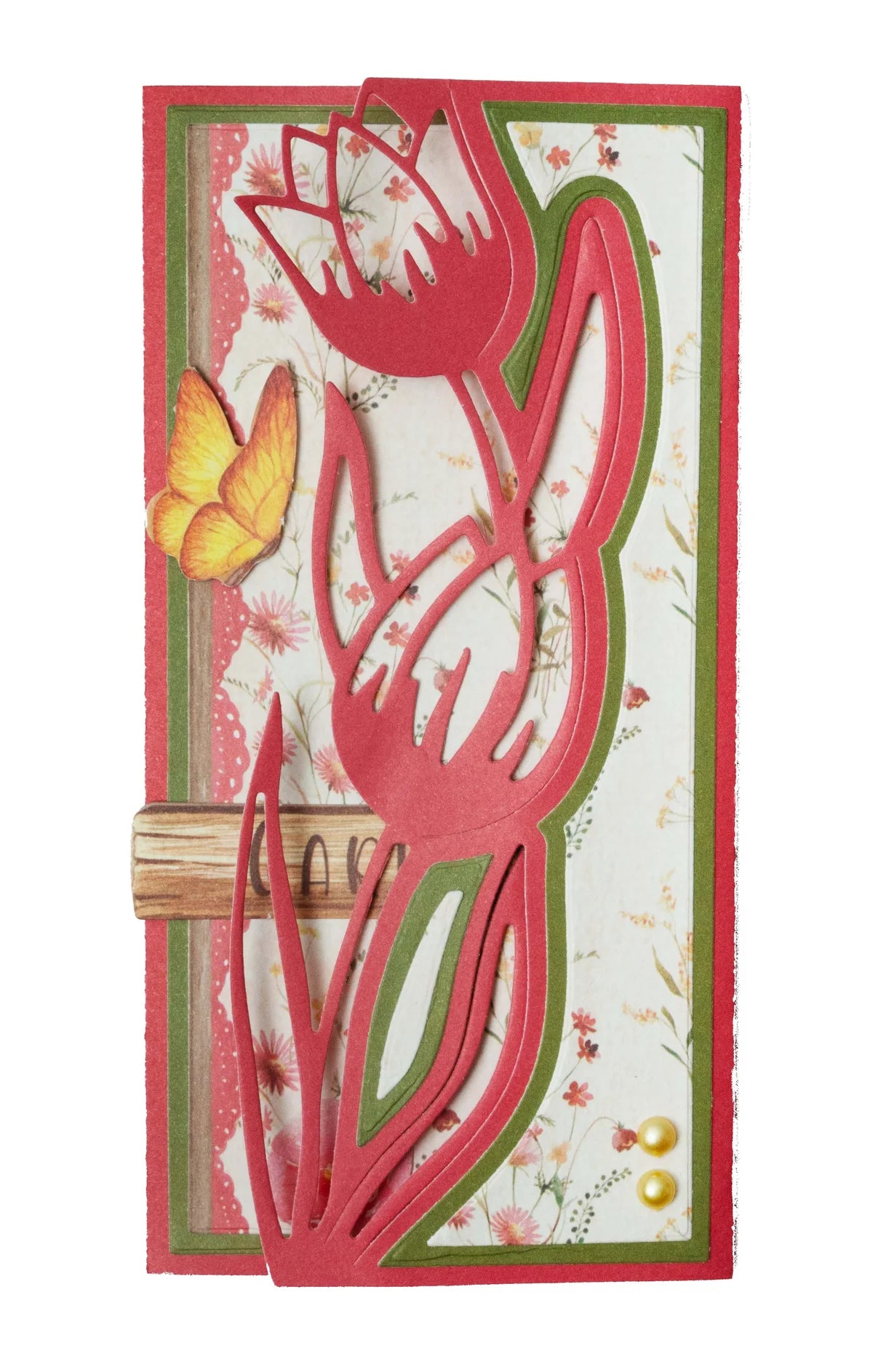 Secret Garden - A4 DIY Paper Block - Die Cuts - Studio Light