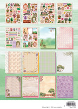 Secret Garden - A4 DIY Paper Block - Die Cuts - Studio Light