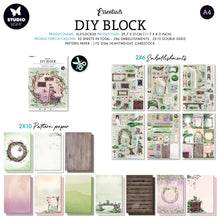 Romantic Forest - A4 DIY Paper Block - Die Cuts - Studio Light