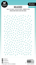 6x8 Stencil - Raindrops - Essentials Mask - Studio Light