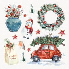 6x6 Die Cut Block - Let It Snow - Paper Elements - Studio Light Nr. 27