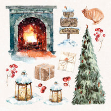 6x6 Die Cut Block - Let It Snow - Paper Elements - Studio Light Nr. 27