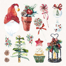 6x6 Die Cut Block - Let It Snow - Paper Elements - Studio Light Nr. 27