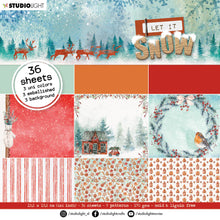 6x6 Paper Pad - Let It Snow - Studio Light Nr 46