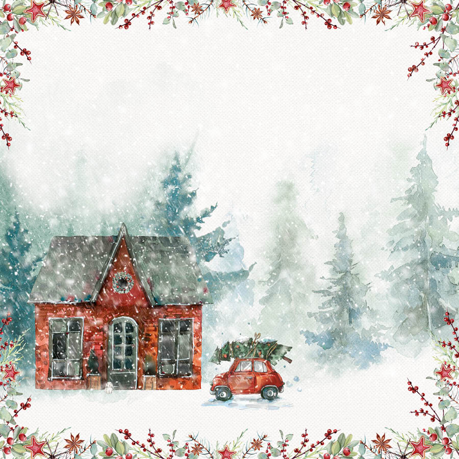 6x6 Paper Pad - Let It Snow - Studio Light Nr 46