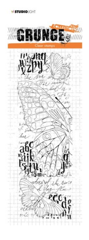 Studio Light Grunge Collection Clear Stamp - Butterfly - SL-GR-STAMP205 - Messy Papercrafts