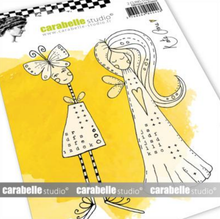 Carabelle Studio - Rubber Cling Stamp A6 - Angels by Kate Crane
