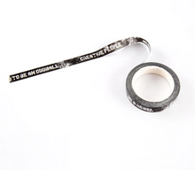 Aall and Create - Washi Tape - Be A Rebel (Dark) - #33 - Autour de Mwa