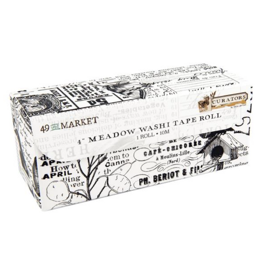 4 Inch Washi Tape - Curators Meadow - 49 And Market