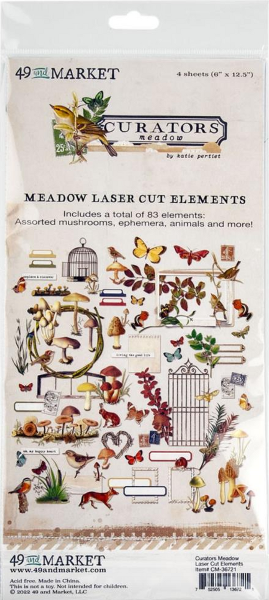 Laser Cut Outs - Curators Meadow - 49 And Market