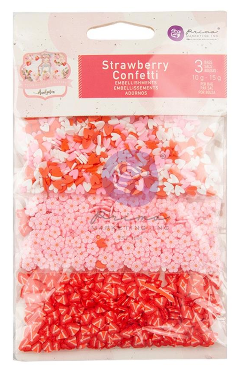 Prima Marketing - Strawberry Milkshake - Strawberry Confetti