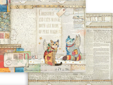 Stamperia - Christmas Patchwork - Scrapbooking Pad - 6x6 Inch