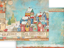 Stamperia - Christmas Patchwork - Scrapbooking Pad - 6x6 Inch