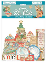 Stamperia - Clear Die Cuts - Christmas Patchwork