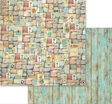 12x12 Inch - Garden - Scrapbooking Pad - 10 Sheets - Stamperia