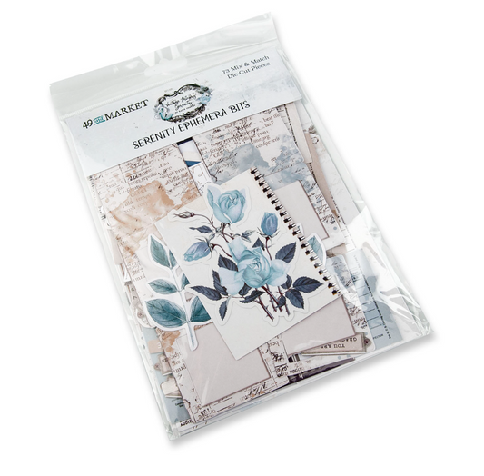49 And Market - Vintage Artistry - Serenity - Ephemera Bits