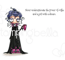 Oddball with a Coffee - Rubber Stamp - Stamping Bella