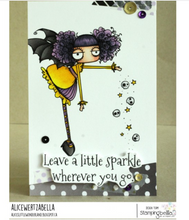 Sparkle Fairy - Oddball - Rubber Stamp - Stamping Bella