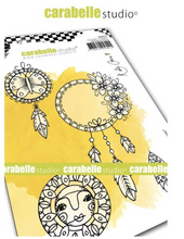 Boho Dream - Rubber Stamp - Carabelle Studio - Kate Crane
