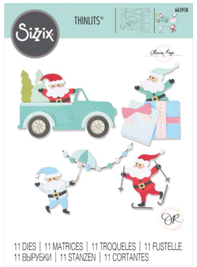 Santa Activities -Sizzix Thinlits Dies