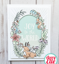 Peaceful Frame - 4x6 Inch Clear Stamp Set - Avery Elle