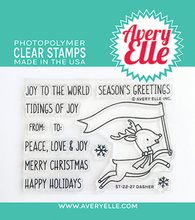Dasher - Clear Stamp Set - 3x4 Inch - Avery Elle