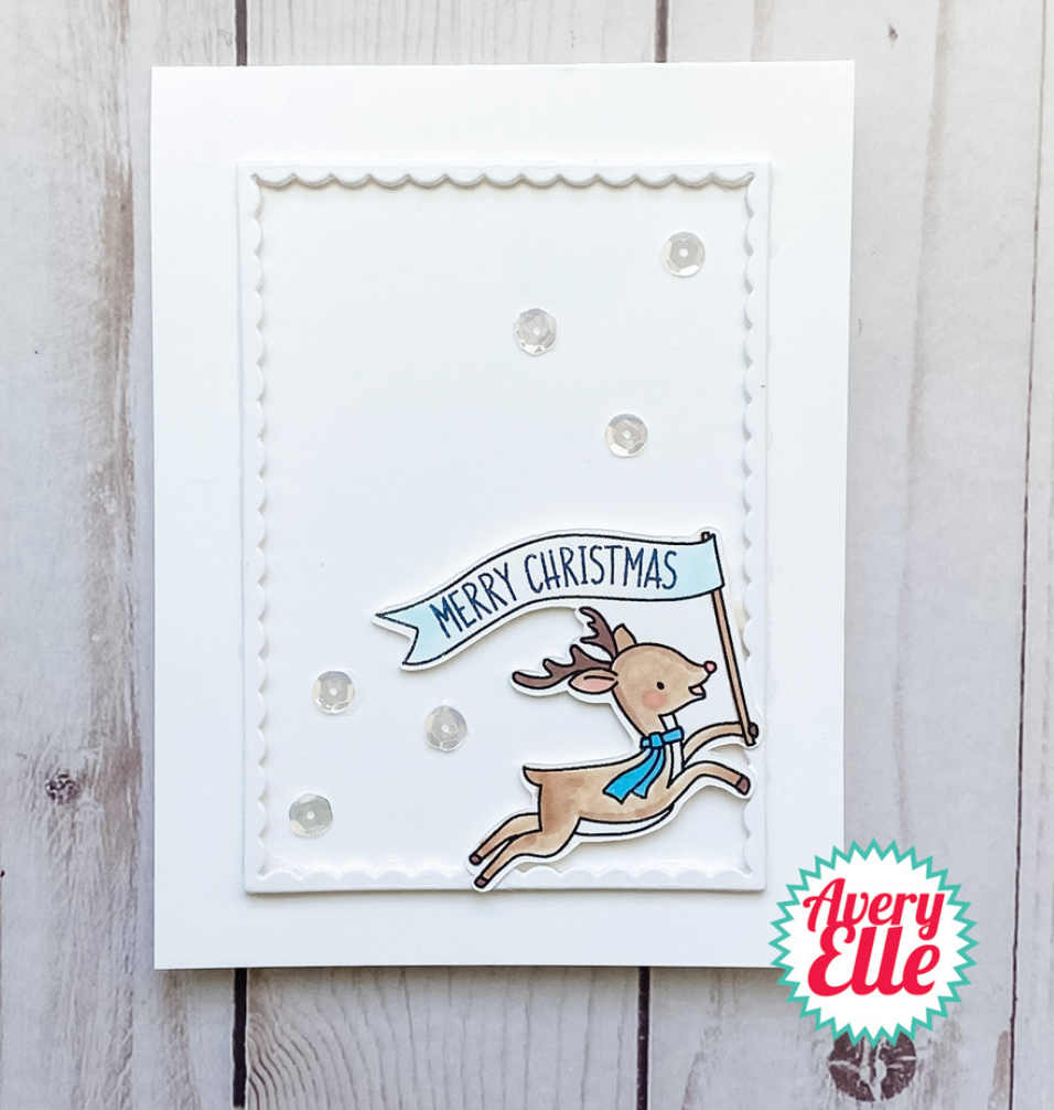 Dasher - Clear Stamp Set - 3x4 Inch - Avery Elle
