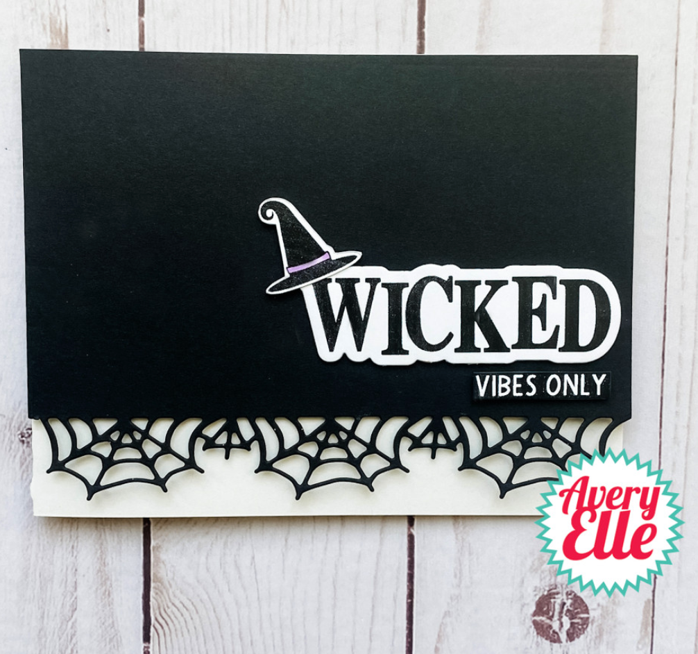 Wicked - Clear Stamp Set - 3x4 Inch - Avery Elle