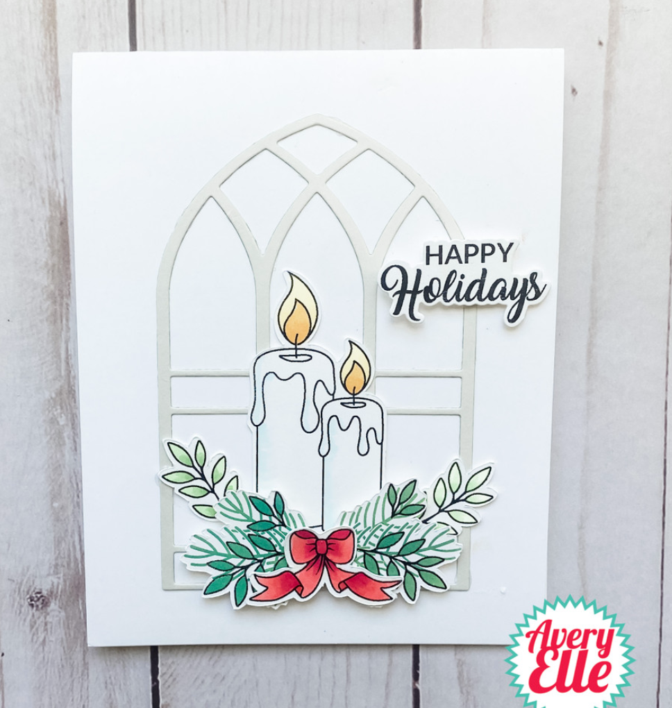 Arched Window - Steel Die - Avery Elle - ELLE-MENTS