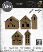 Sizzix - Tim Holtz - Thinlits Dies - Paper Village 1
